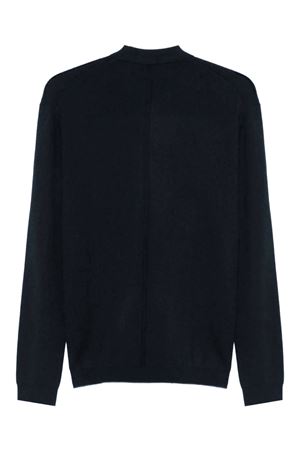 Polo con bottoni in lana blu navy LOW BRAND | L1MFW25266736E044